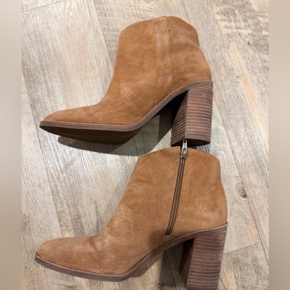 Lucky Brand Shoes - Lucky Brand Pinkton Leather Booties